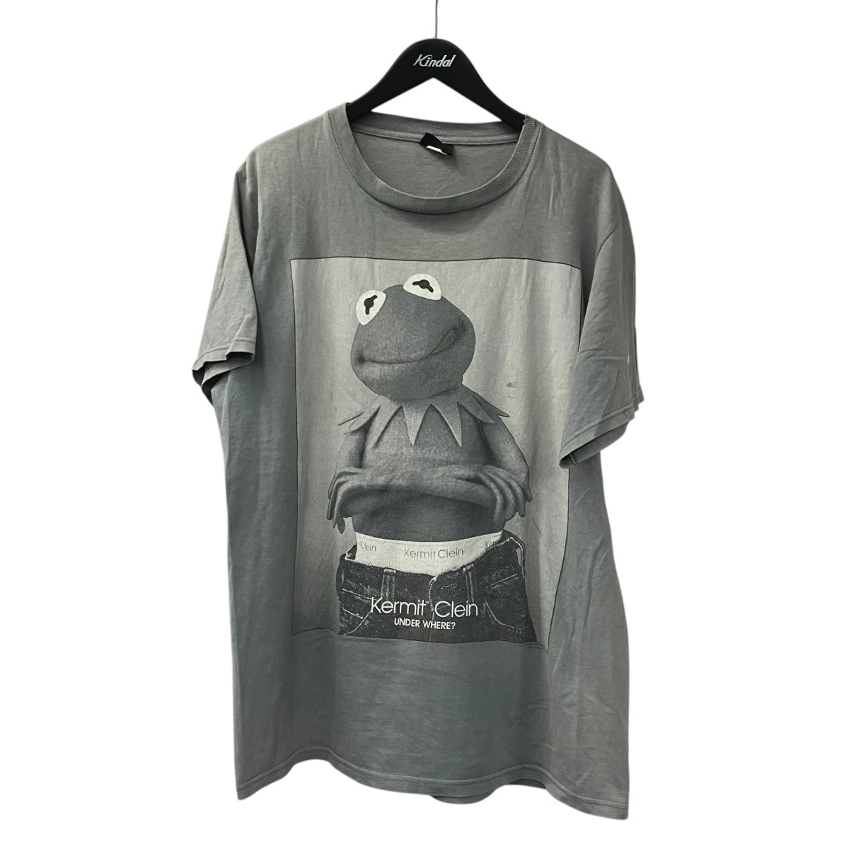 USED 90S Kermit Clen CK USA製半袖Tシャツ 古着・中古-1枚目のアイテム画像