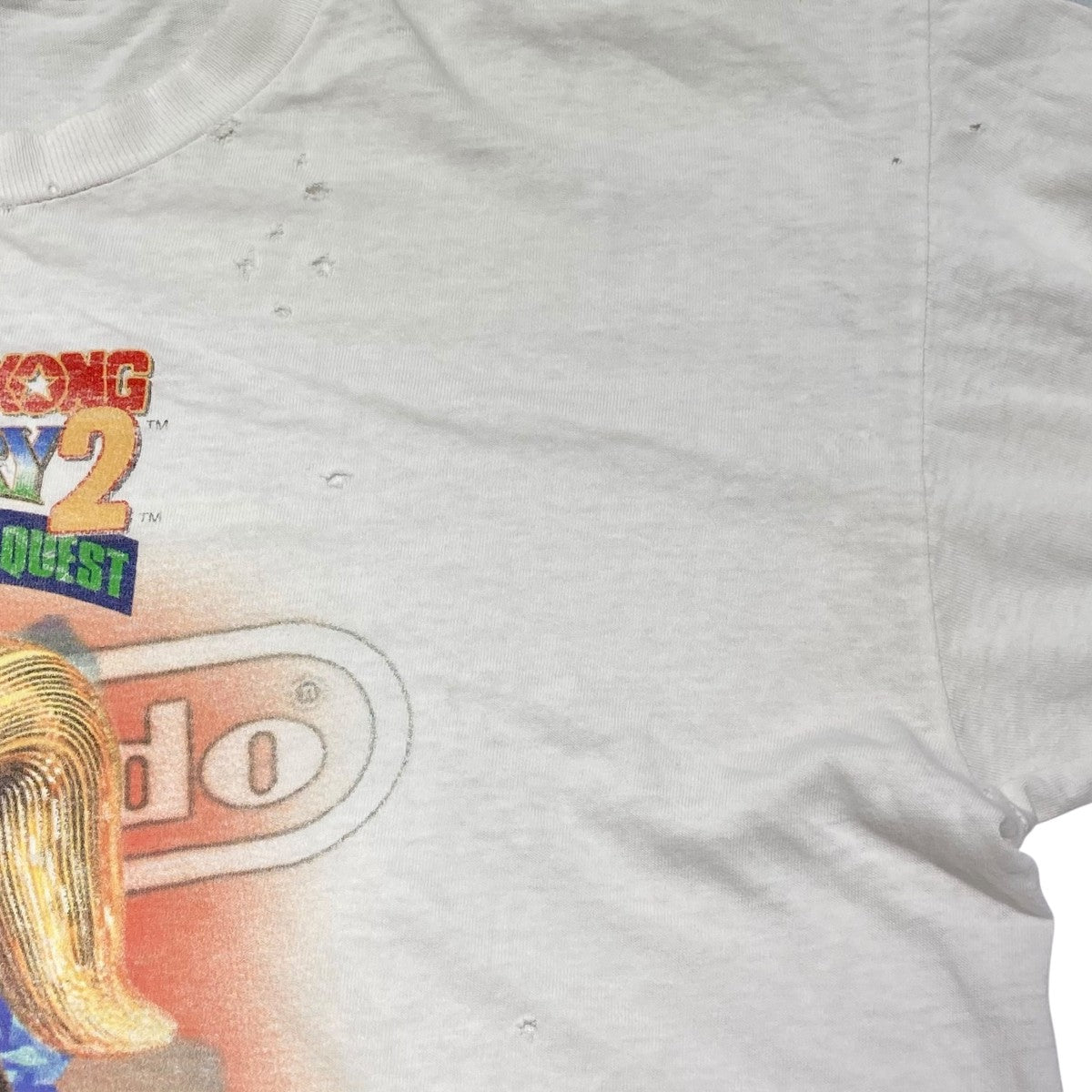 90SNintendo USA製 DONKEY KONG COUNTRY2ロングスリーブTシャツ