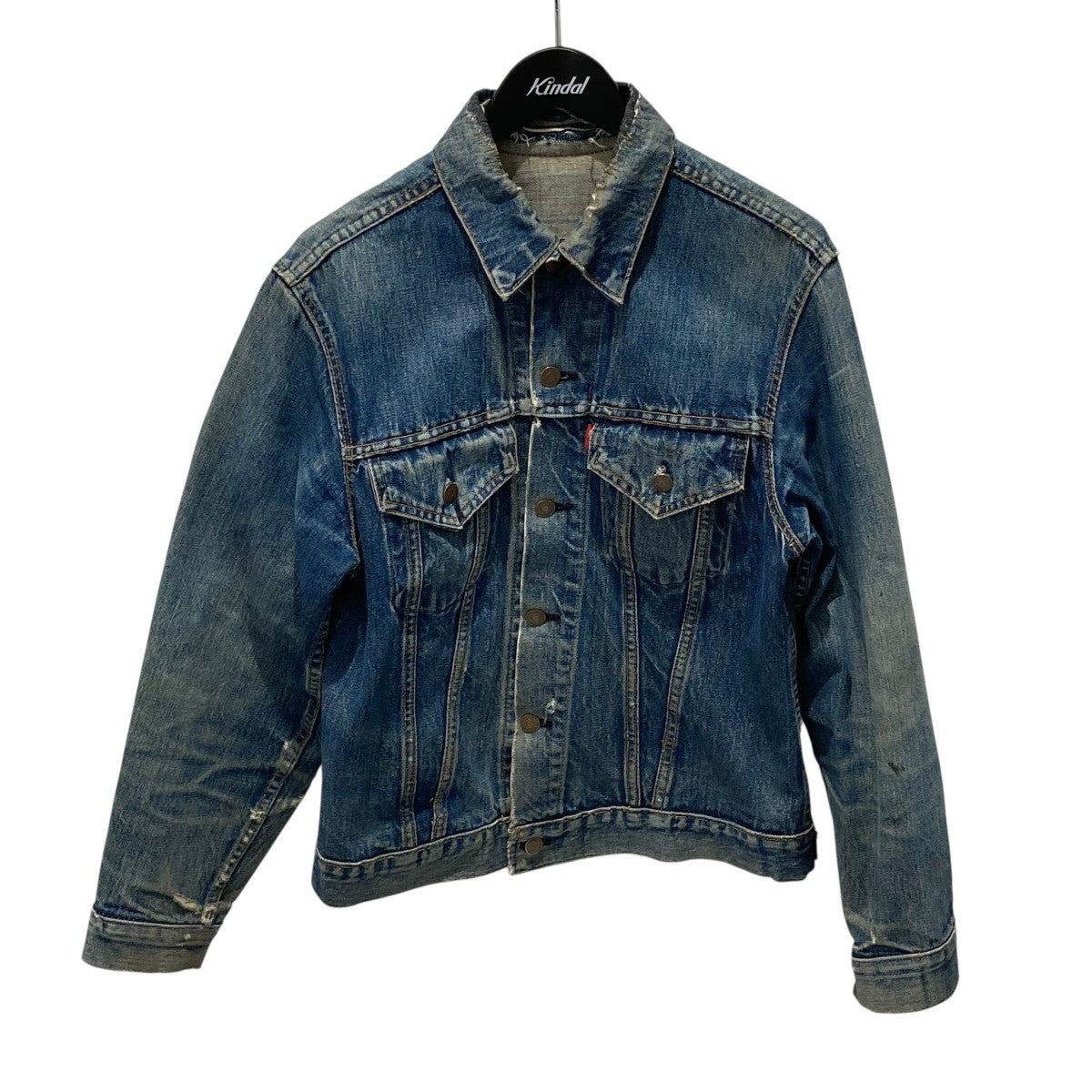 希少70's LEVI'S 70505 4th 526刻印　 USA製　濃紺 LEVI'S(リーバイス) 刻印526 70S 4th ビッグEデニムジャケット
