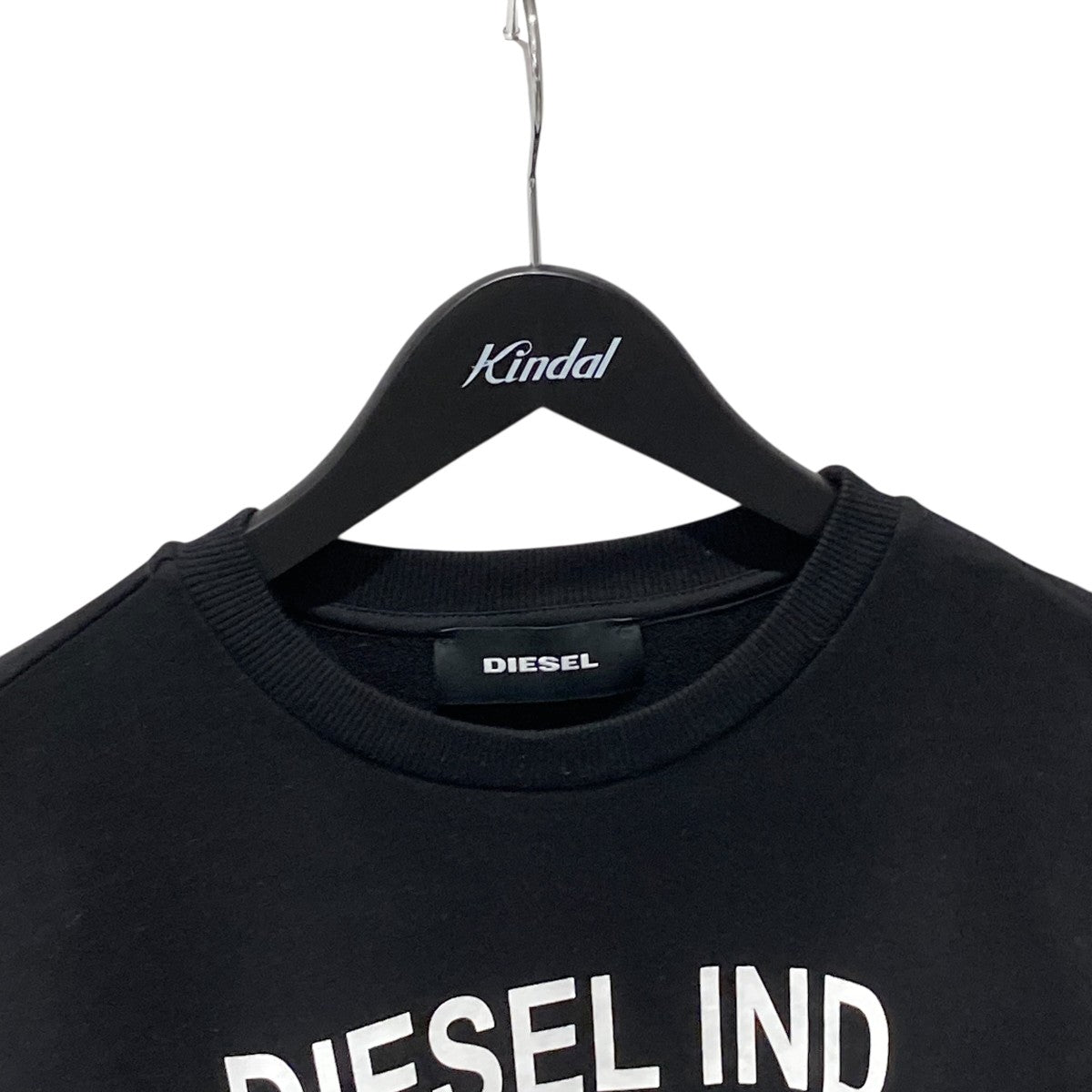 DIESEL ディーゼル　スウェット　ブラック L DIESEL ディーゼル スウェット L ブラック 新品未使用未開封