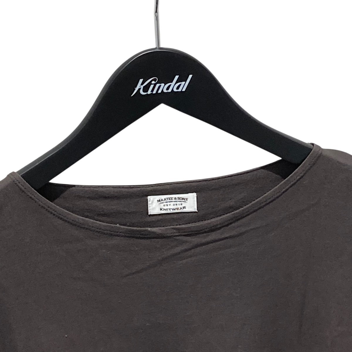 MAATEE&SONS シルク ボート ロングスリーブ T 品のある大人のバスクTシャツ【MAATEE&SONS マーティーアンド