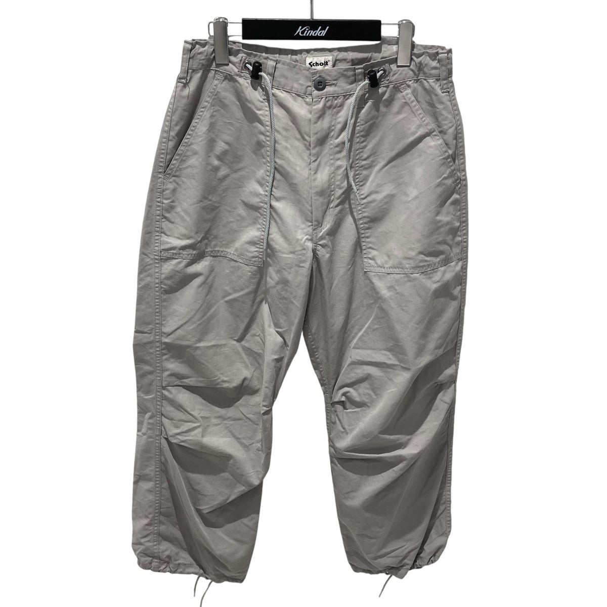 W84-股下78cm！日本製 schott ショット 古着ワークパンツ  グレー Schott N.Y.C チノパン Schott/ショット/TC WORK PANTS/ティー