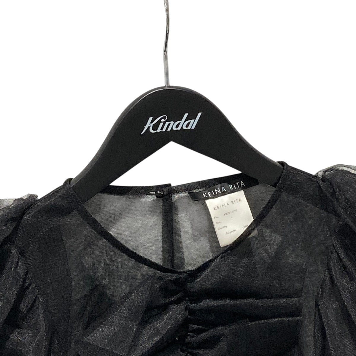 KEINA RITA チュールブラウスKB221-022 古着・中古-3枚目のアイテム画像