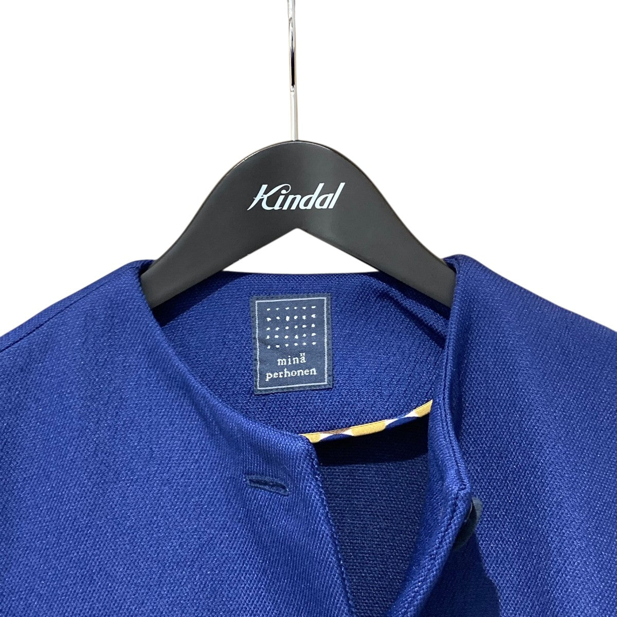 mina perhonen(ミナペルホネン) bedrockノーカラーコートua6499 ua6499