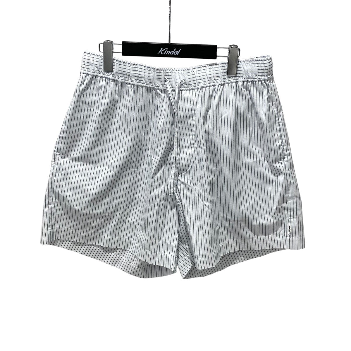 完売品　khoki 25ss ワイドレッグパンツ　ショーツ　ストライプショーツ 完売品 khoki 25ss ワイドレッグパンツ ショーツ ストライプ