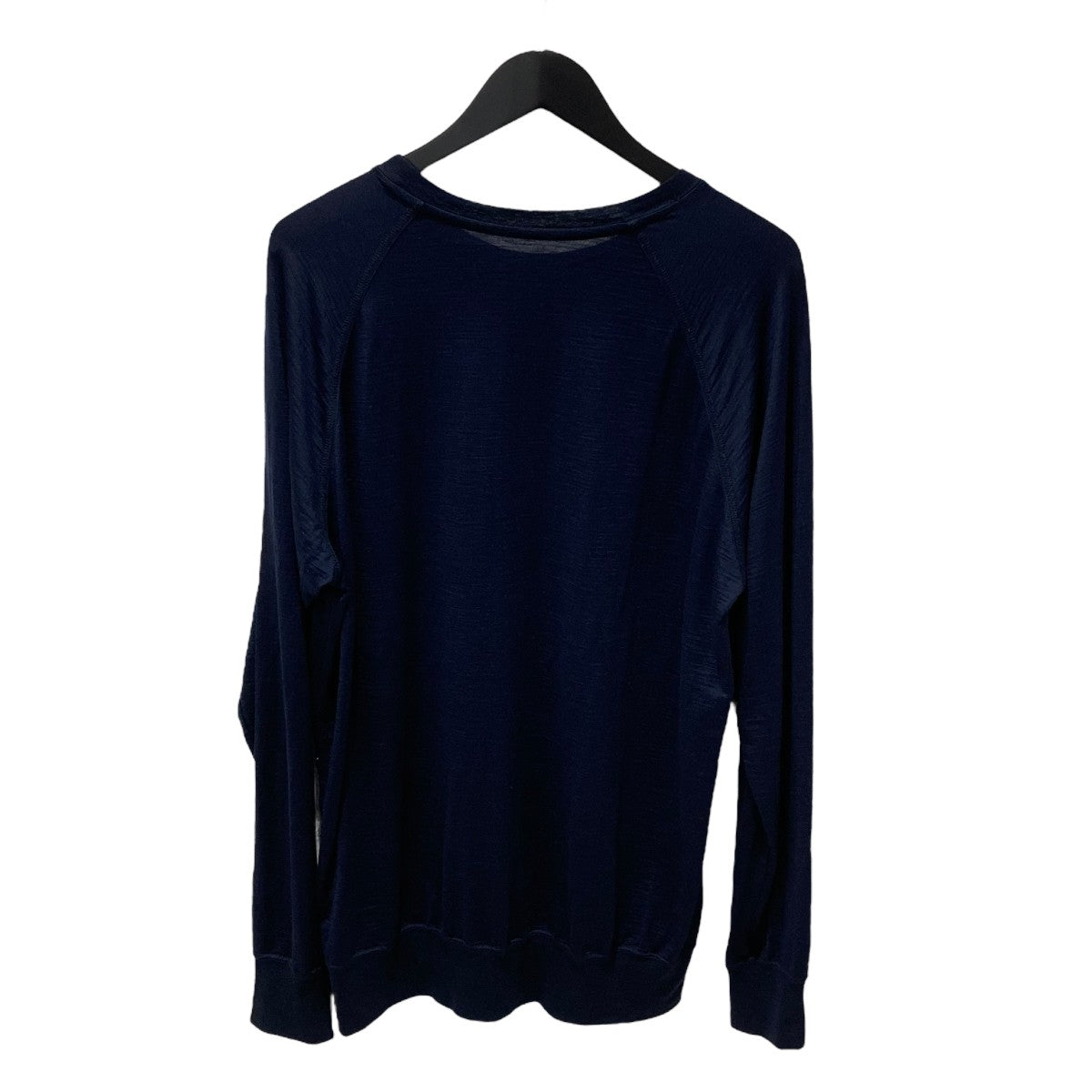 山と道　UNISEX S 100%メリノウール 長袖Tシャツ ネイビー SPECIAL OFFER】山と道 / 100% MERINO LIGHT LONG SLEEVE