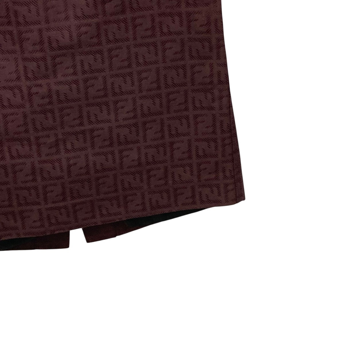 FENDI(フェンディ) ズッカスカート ボルドー サイズ 40｜【公式