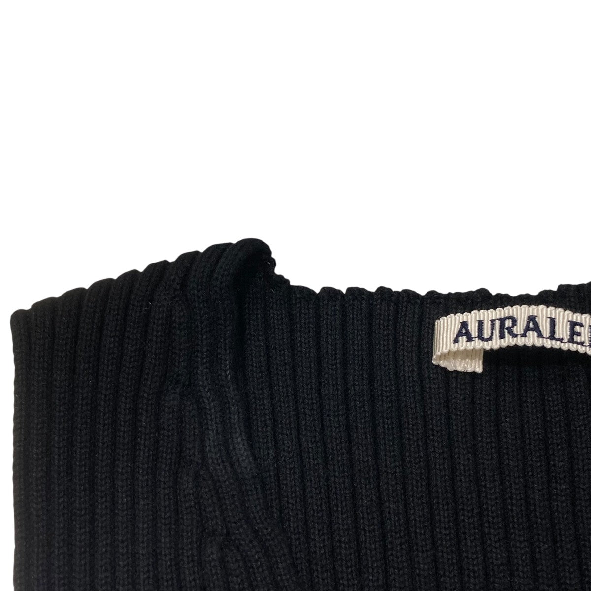 AURALEE(オーラリー) 25SSCOTTON SILK RIB KNIT V-NECK VEST