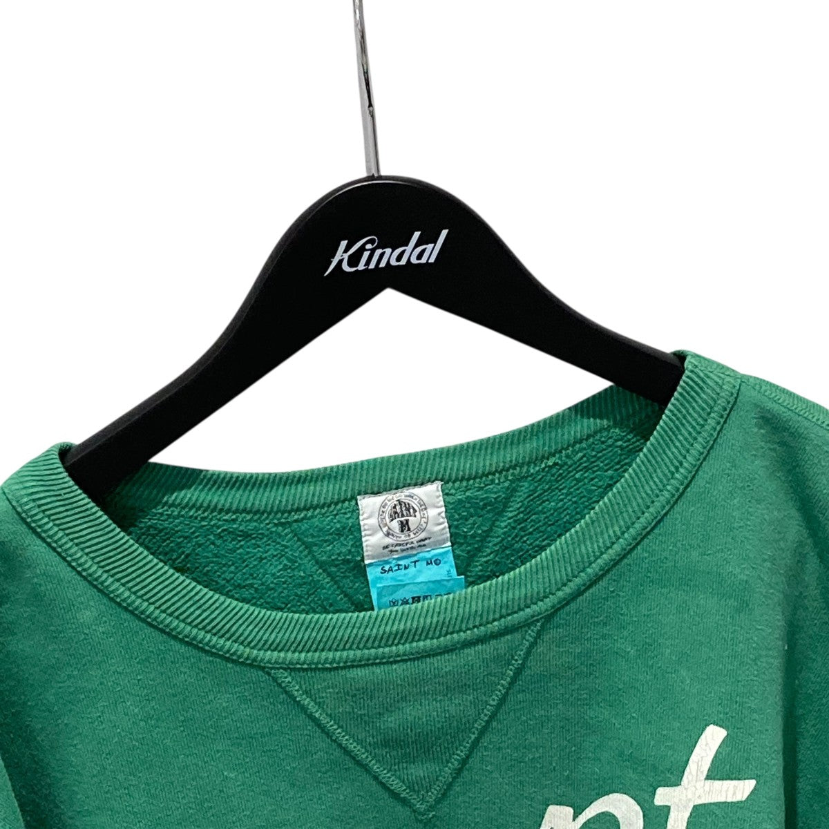 SAINT MICHAEL セントマイケル スウェット 青緑等 A077524D0008 SAINT MICHAEL(セントマイケル) RAGLAN SWEAT SHIRTクルーネック