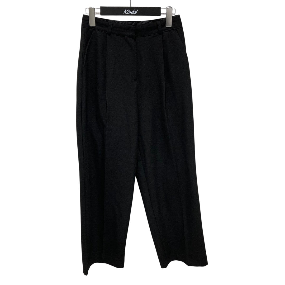 OHOTOROオオトロForte Slacks(SS)ブラックtodayful OHOTORO(オオトロ) forte slacksワイドパンツ ブラック サイズ