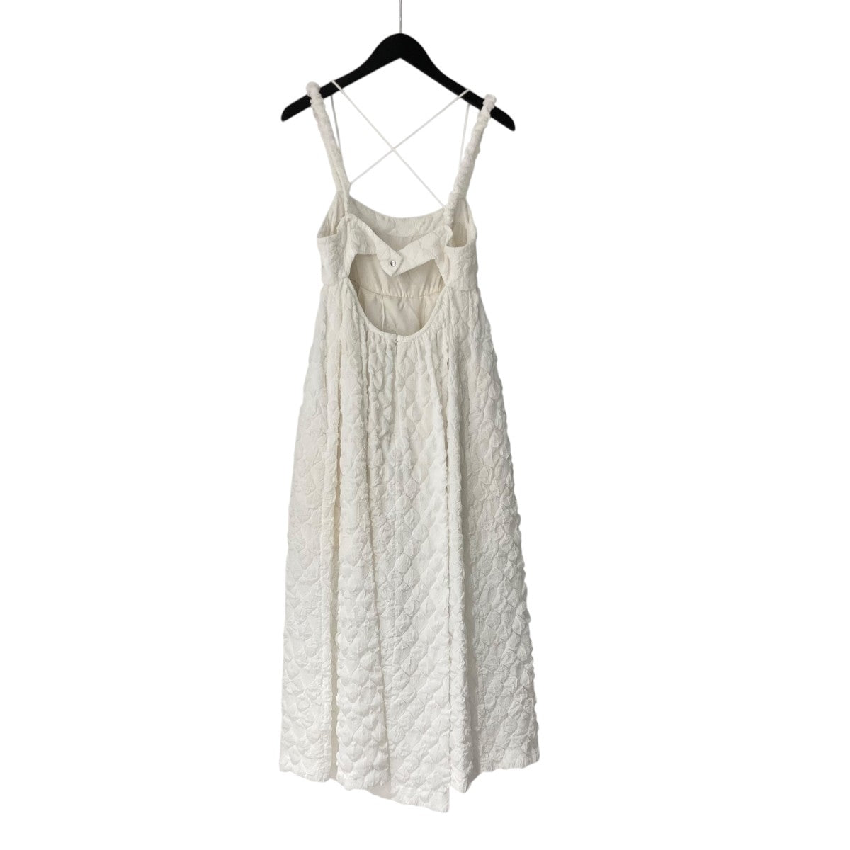 LE CIEL BLEU(ルシェルブルー) Shrinked Jacquard Cami Dress