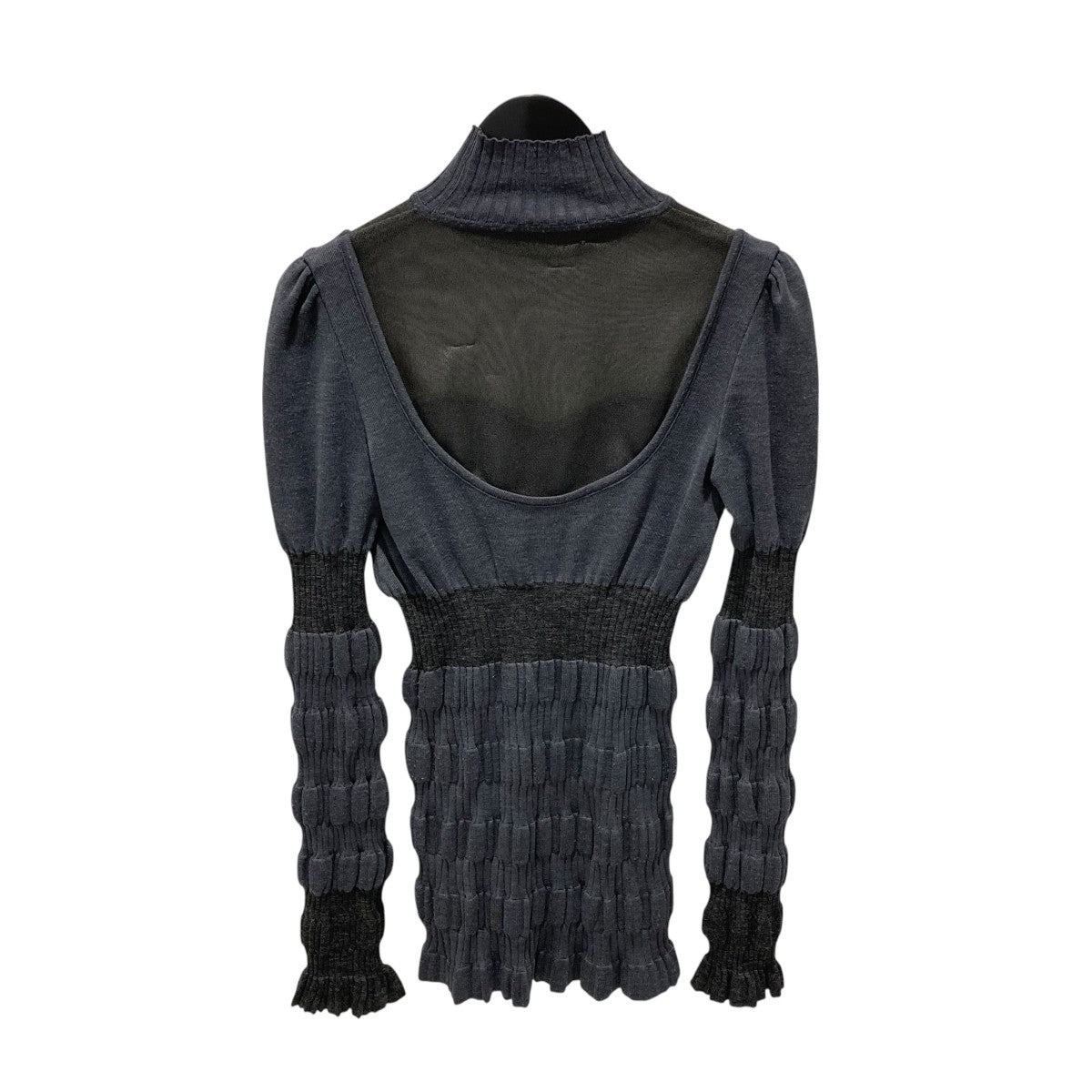 【FETICO】STRIPE RIB KNIT JUMPER長袖ニットセーター 大幅最終値下げ❕】fetico STRIPE RIB KNIT JUMPER - メルカリ