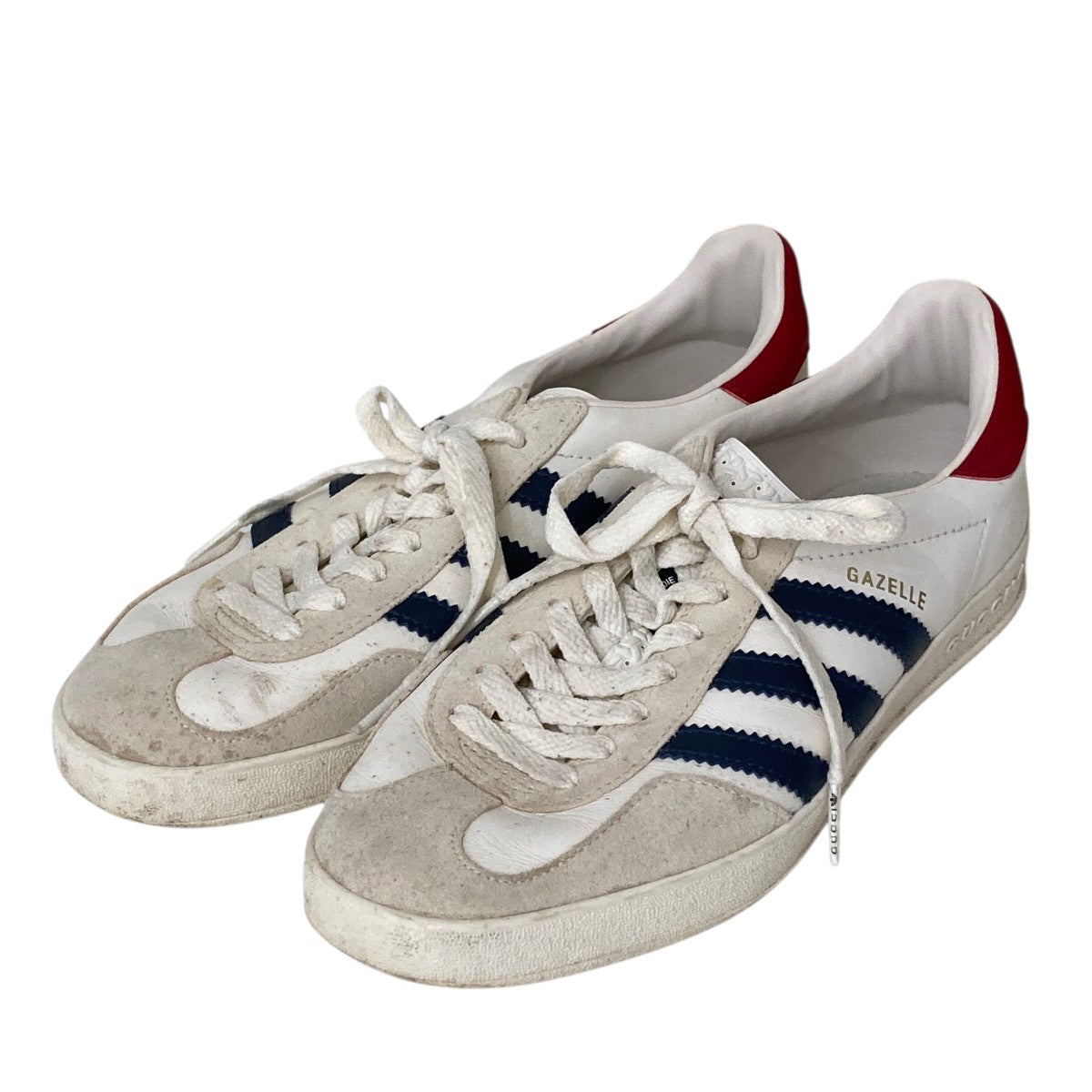 GUCCI×adidas GAZZELLローカットスニーカーhq8849 古着・中古-1枚目のアイテム画像