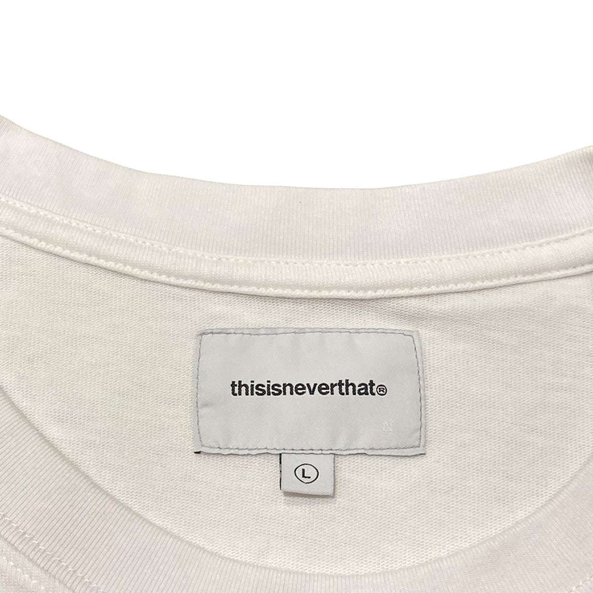 【THISISNEVERTHAT】T.N.T.クラシックHDPティー ホワイト THISISNEVERTHAT / ディスイズネバーザット T.N.T. CLASSIC HDP
