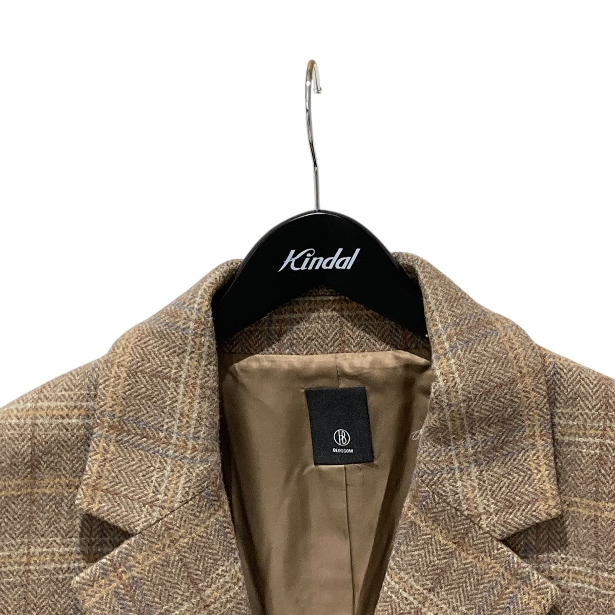 BLOSSOM for ADAM ET ROPE 別注JACKETチェックテーラードジャケットEUV-53000-B 古着・中古-3枚目のアイテム画像