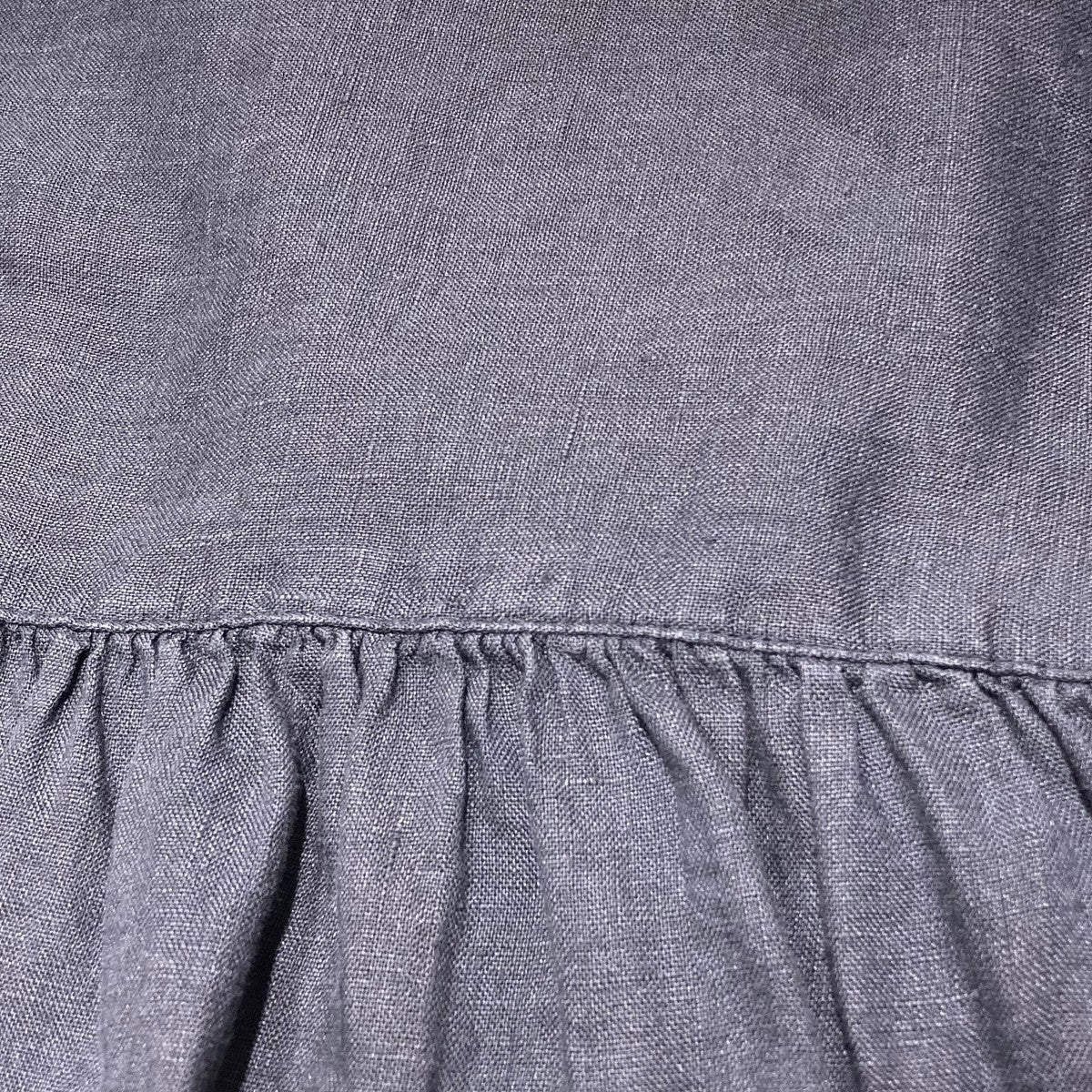nest Robe - nest Robe ブラウス シャツ ネストローブ nest Robe ネストローブ 24AW リネンシアーフリルブラウス 01243