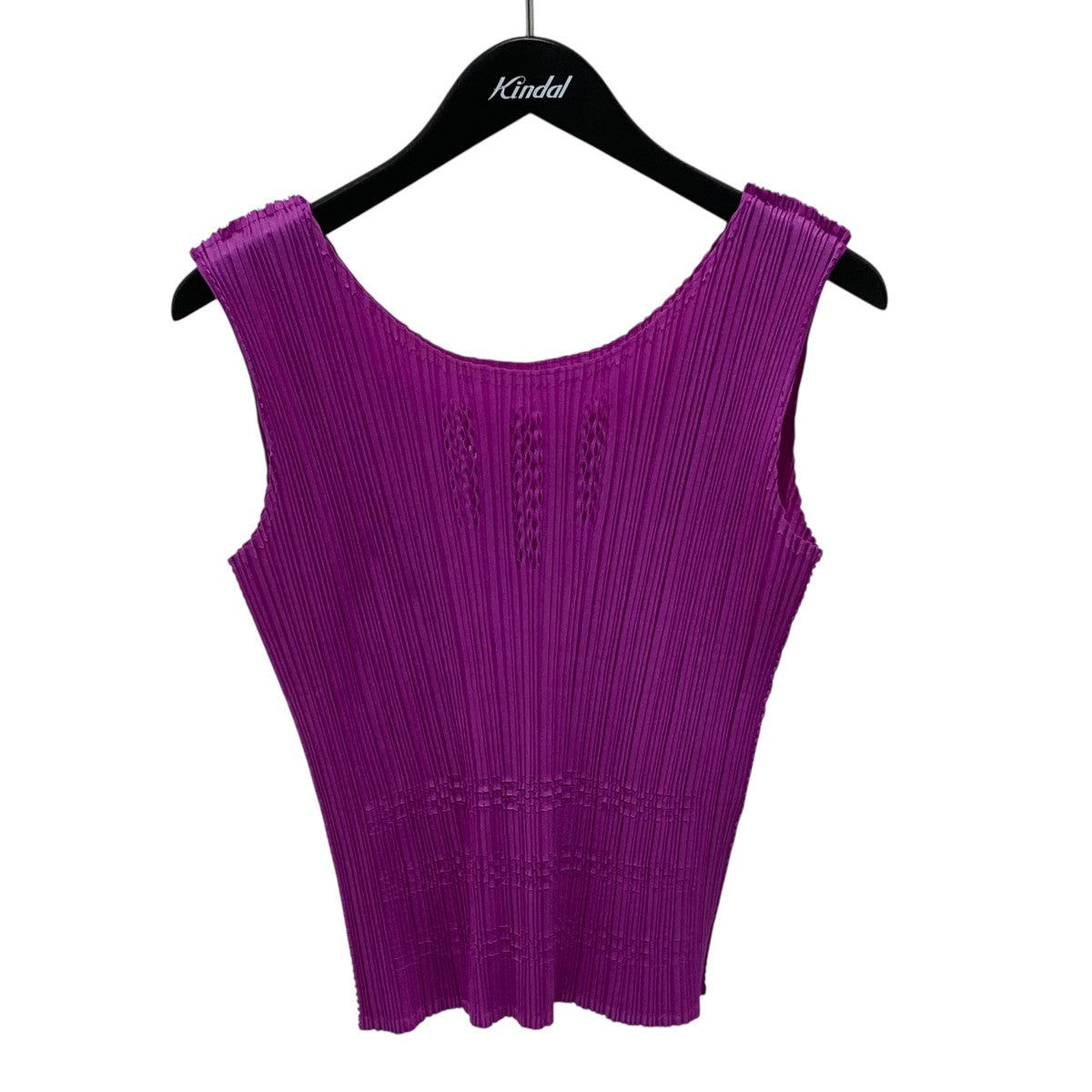 PLEATS PLEASE ノースリーブカットソーPP61-JK691 古着・中古-1枚目のアイテム画像