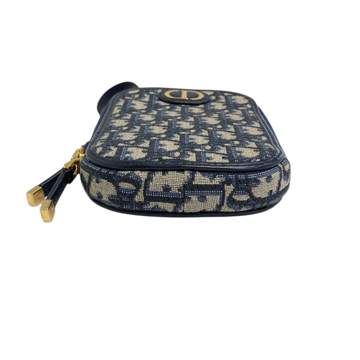 DIOR オブリーク フォンホルダーチェーンミニショルダーバッグ43-MA-0212 古着・中古-4枚目のアイテム画像