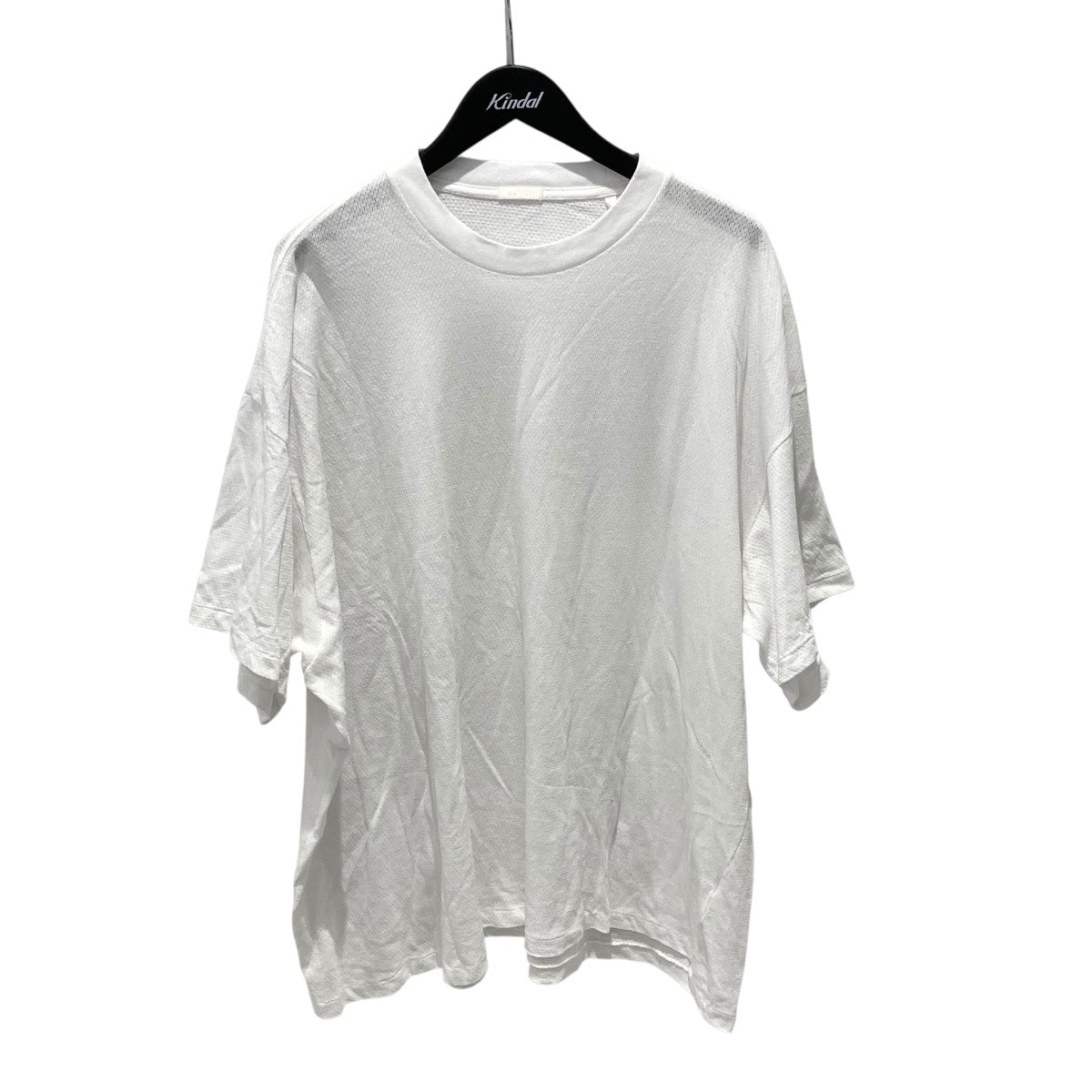 COMOLI コットンメッシュ半袖TシャツB01-05036 古着・中古-1枚目のアイテム画像
