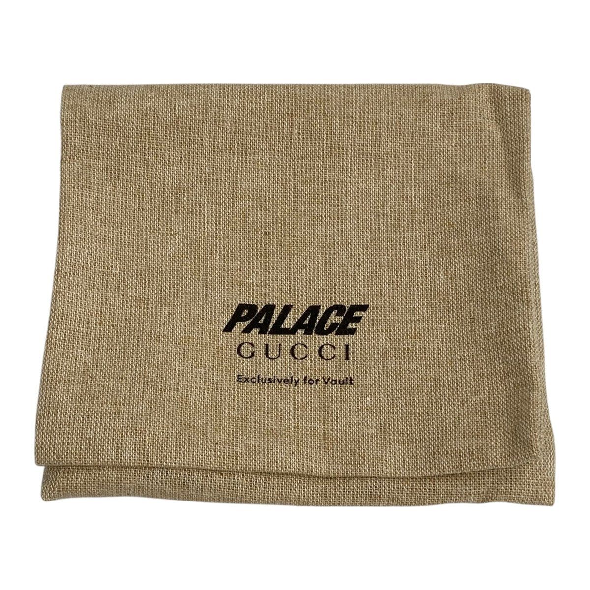 ！新品！　GUCCI 折り財布　PVC ケース付き GUCCI×PALACE PVC GG 二つ折り財布723149 723149 525040 ブラウン