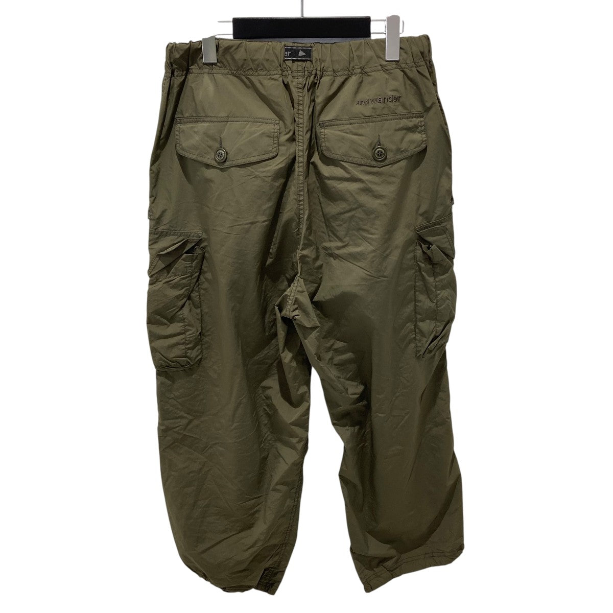 and wander(アンドワンダー) oversized cargo pantsカーゴパンツ
