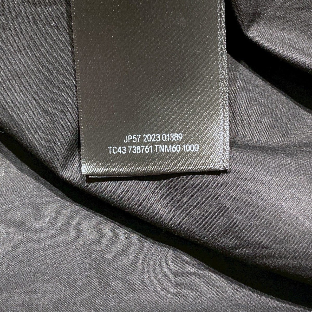 BALENCIAGA Tape Type半袖シャツ738761 古着・中古-6枚目のアイテム画像