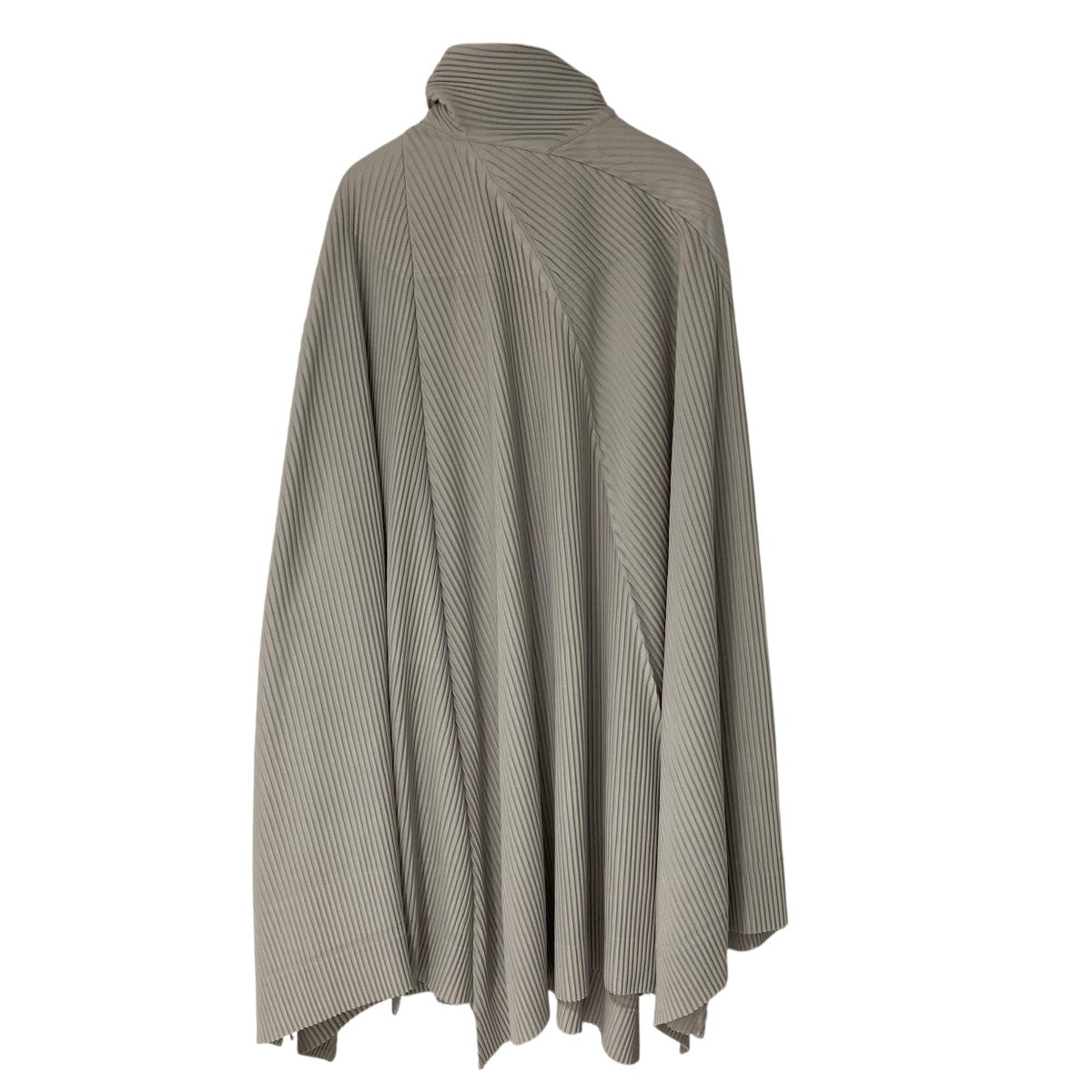HOMME PLISSE ISSEY MIYAKE 23AWTHREE BY SIX CoatプリーツポンチョコートHP33JA381 古着・中古-2枚目のアイテム画像