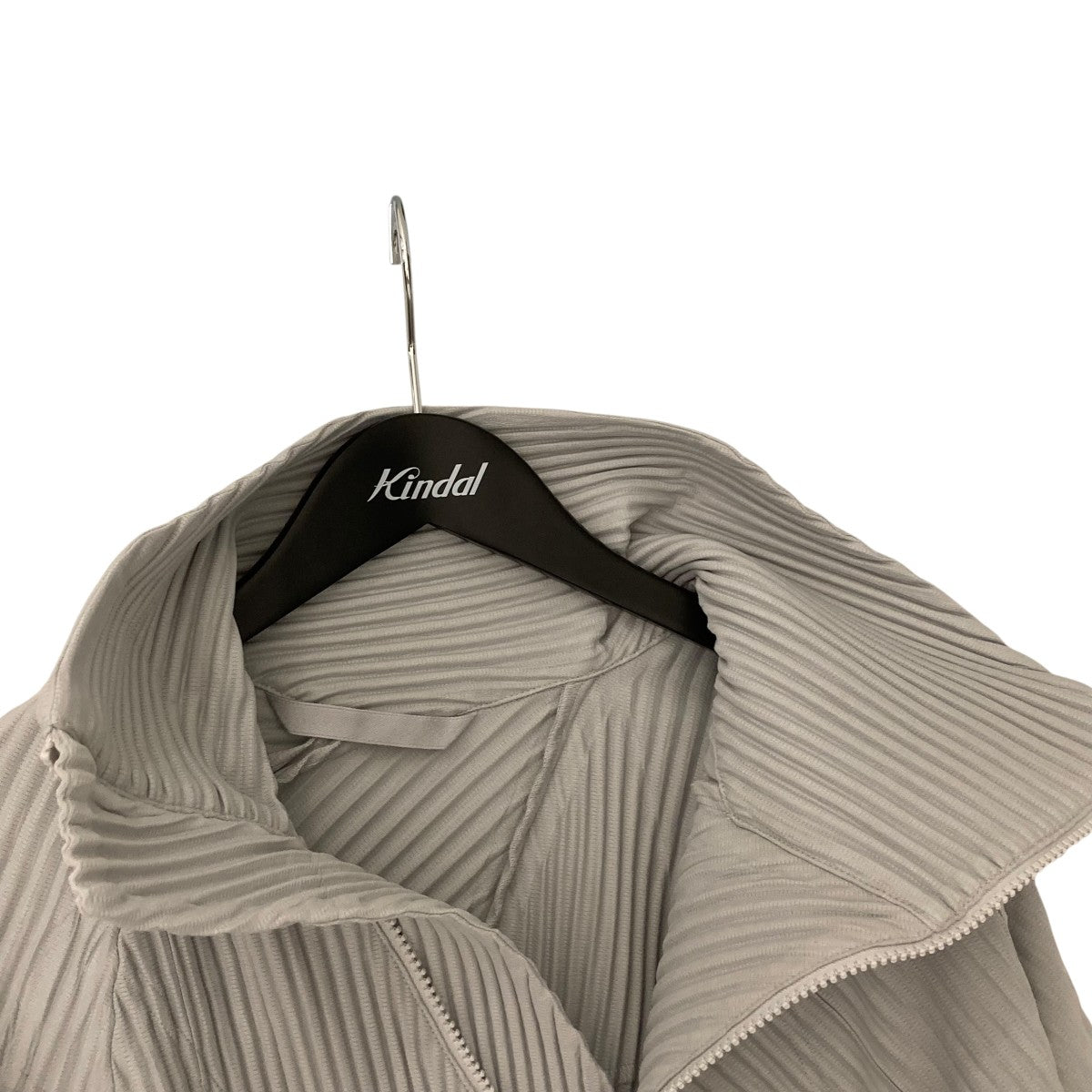 HOMME PLISSE ISSEY MIYAKE 23AWTHREE BY SIX CoatプリーツポンチョコートHP33JA381 古着・中古-3枚目のアイテム画像