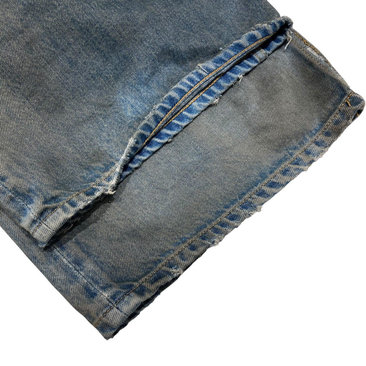 BALENCIAGA 23AW汚れ加工 PATCHED POCKET BAGGY JEANSデニムパンツ751111 古着・中古-4枚目のアイテム画像