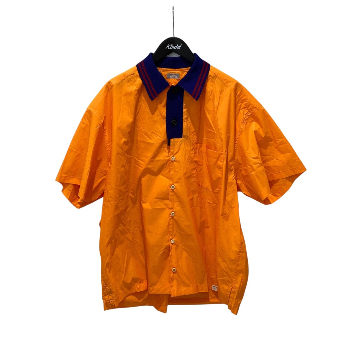 kolor BEACON - 新品 kolor BEACON ニットTシャツ カラービーコン　オレンジ 3 新品 kolor BEACON ニットTシャツ カラービーコン オレンジ 3