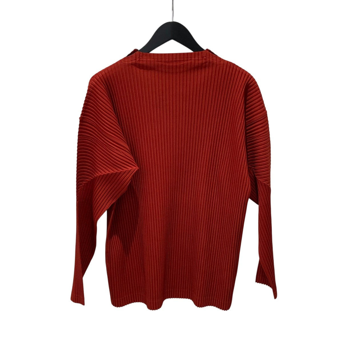 ISSEY MIYAKE 16SS バイカラー トップス ロングTシャツ Homme Plissé Issey Miyake プリーツ ロングTシャツ | ブラック