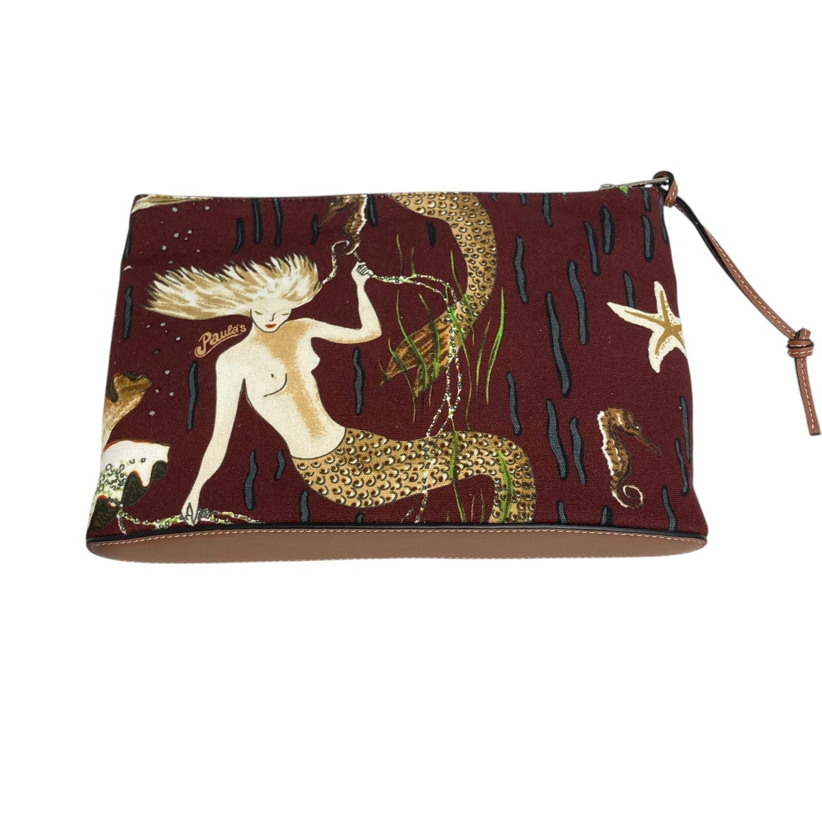 LOEWE ネイビーポーチ LOEWE(ロエベ) クラッチバッグポーチ 522008 ネイビー｜【公式