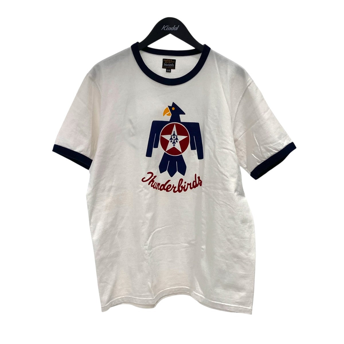 THE REAL McCOY'S(リアルマッコイズ) Military Tee THUNDERBIRDS