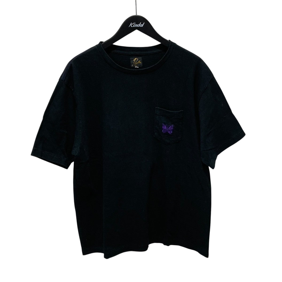Needles シャツ 黒 M NEEDLES ニードルズ 7 CUTS ZIPPED WIDE SHIRT/Over Dye｜BORN