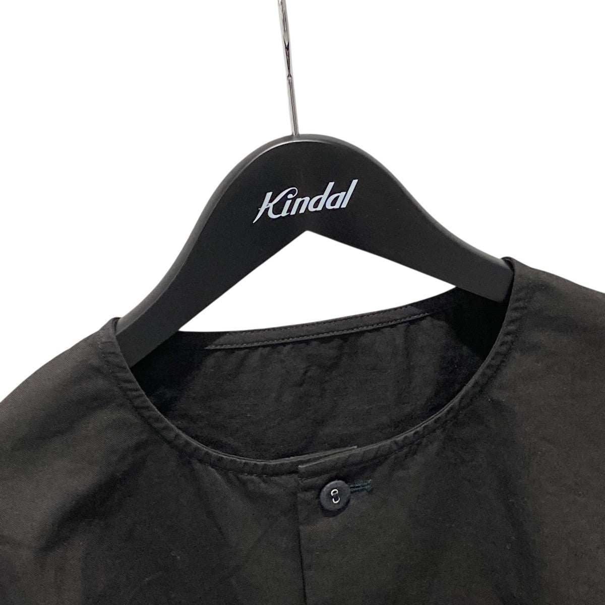 CASEY CASEY ケイシーケイシー ノーカラーシャツ ブラック CASEY CASEY（ケイシーケイシー） STYLE – style department_