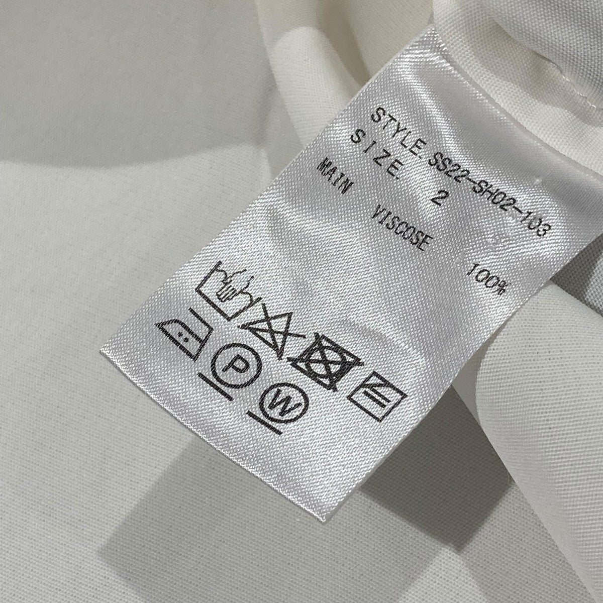 SATORU SASAKI 21AWISETAN SALONE別注レーヨンロングスリーブシャツSS22-SH02-103 古着・中古-5枚目のアイテム画像