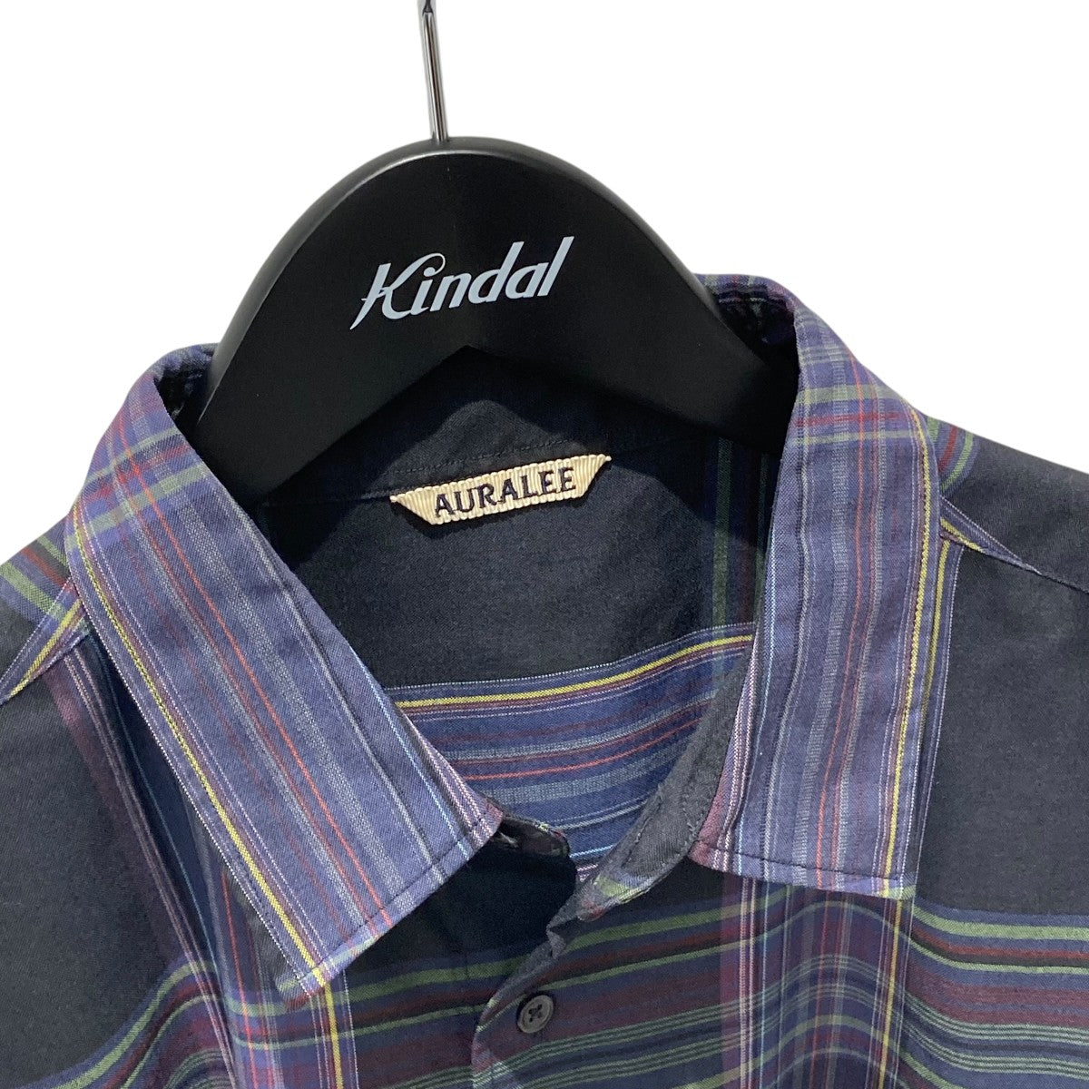 AURALEE(オーラリー) SUPER LIGHT WOOL CHECK SHIRTSチェック