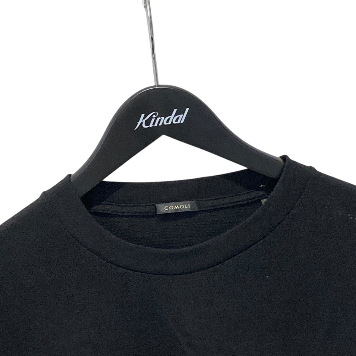 COMOLI(コモリ) 25SSコットンメッシュ半袖TシャツB01-05036 B01