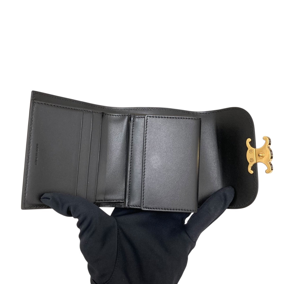 本日のみ値下げ！CELINE セリーヌトリオンフ スモール フラップウォレット 本日のみ値下げ！CELINE セリーヌトリオンフ スモール フラップ