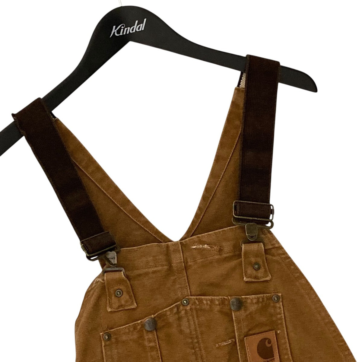 CarHartt(カーハート) デニムオーバーオールR06-211 R06-211 ブラウン