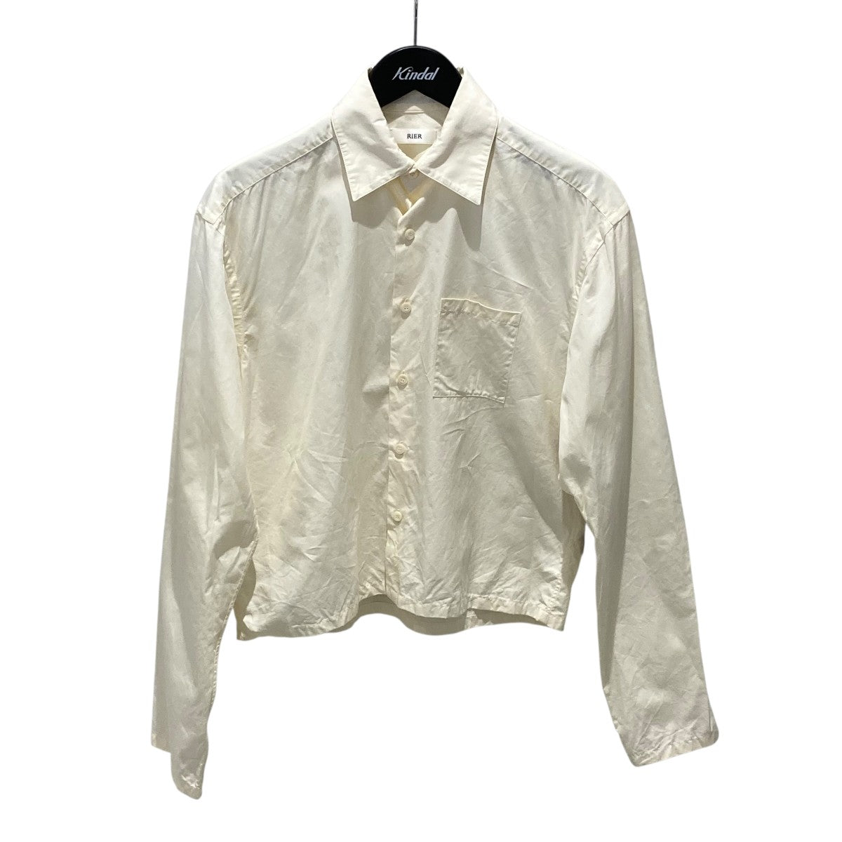 コットンショート丈長袖シャツSHT23