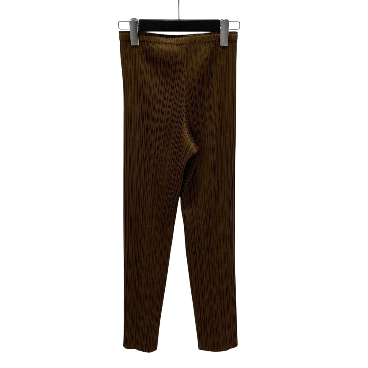 プリーツプリーズ PLEATSPLEASEウエストゴムパンツ（ブラウン）サイズ2 PLEATS PLEASE(プリーツプリーズ) プリーツパンツ ブラウン
