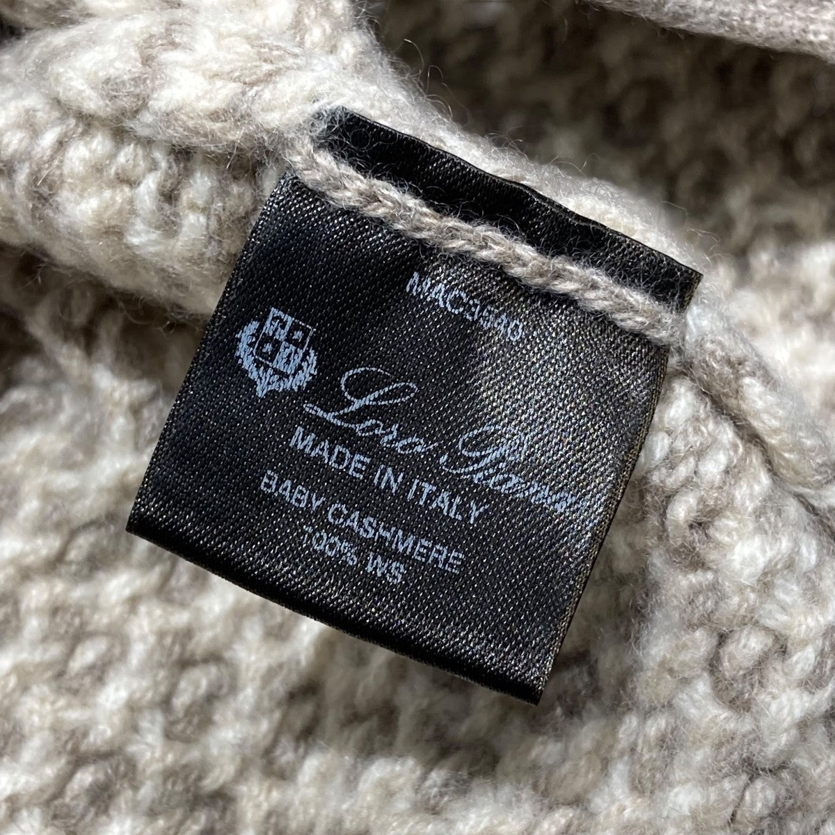 LORO PIANA ニットカーディガンMAC3540 古着・中古-9枚目のアイテム画像