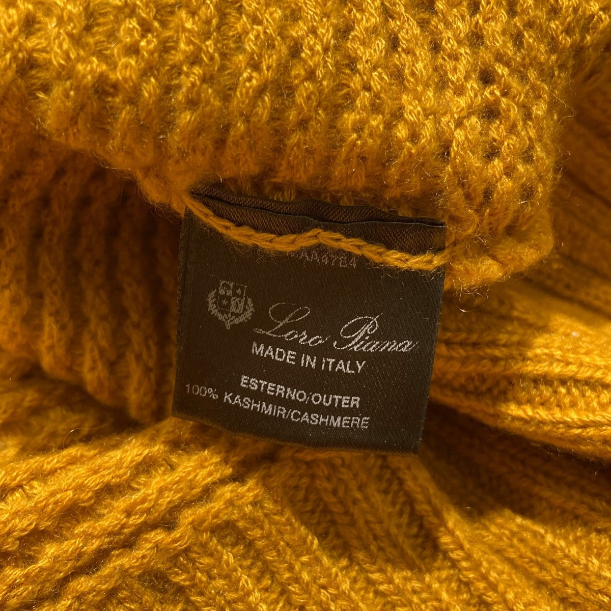 LORO PIANA ニットカーディガンMAA4784 古着・中古-5枚目のアイテム画像
