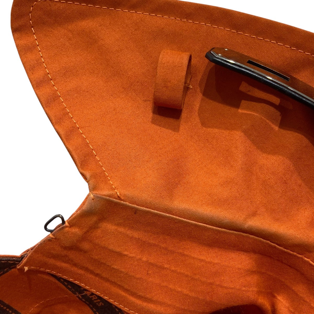 希少 HERMES ゴム引きコート エルメス ヴィンテージ HERMES(エルメス) ゴム引きコート オレンジ サイズ ME｜【公式
