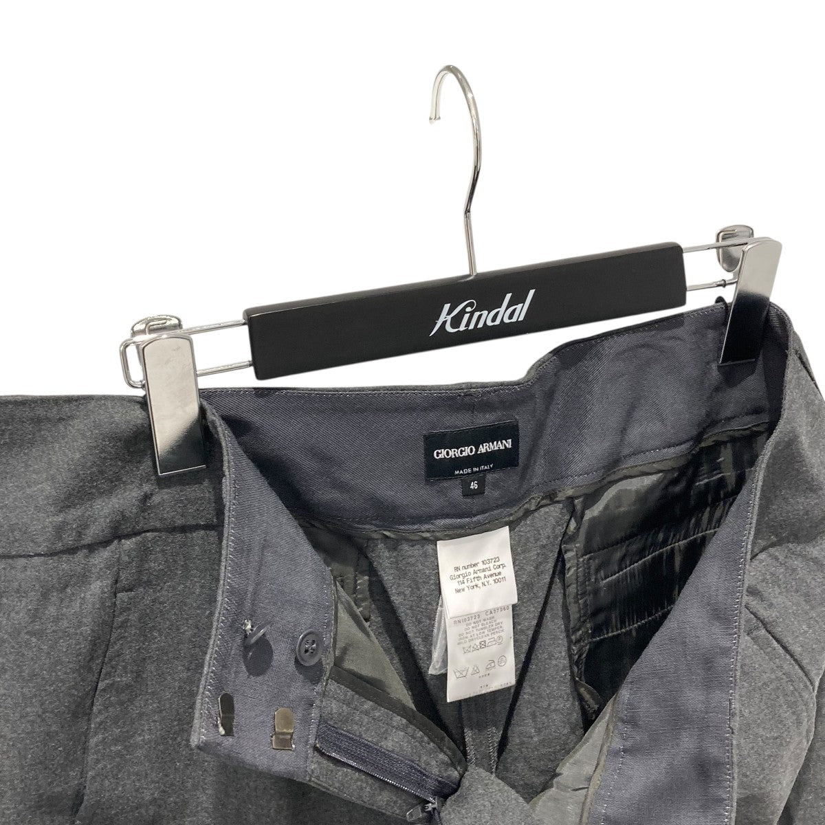 GIORGIO ARMANI スラックスパンツ 古着・中古-3枚目のアイテム画像