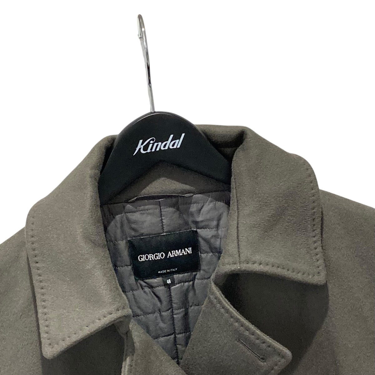 GIORGIO ARMANI(ジョルジオ・アルマーニ) Pコート グリーン サイズ 48