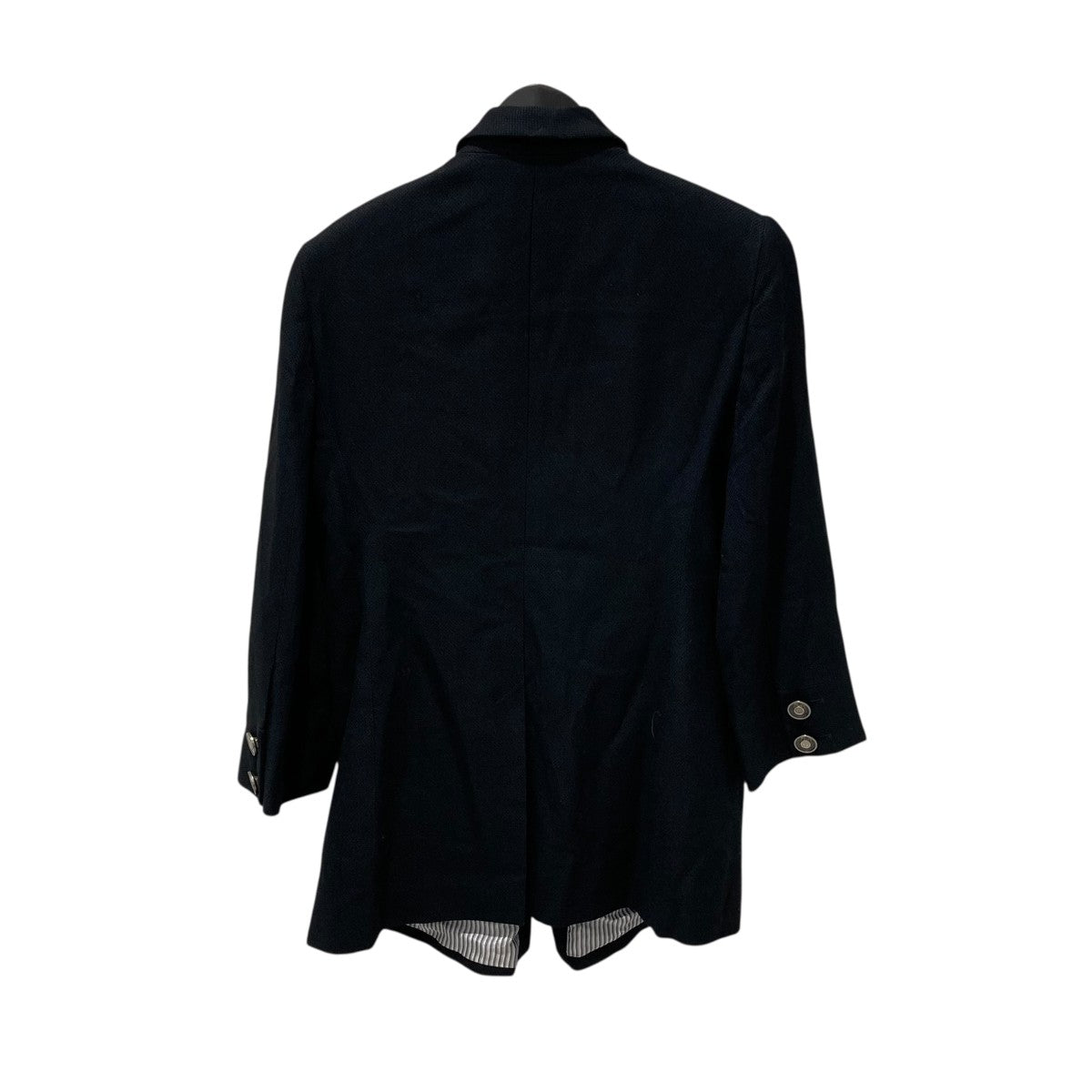 GIORGIO ARMANI(ジョルジオ・アルマーニ) ダブルウールコート ネイビー