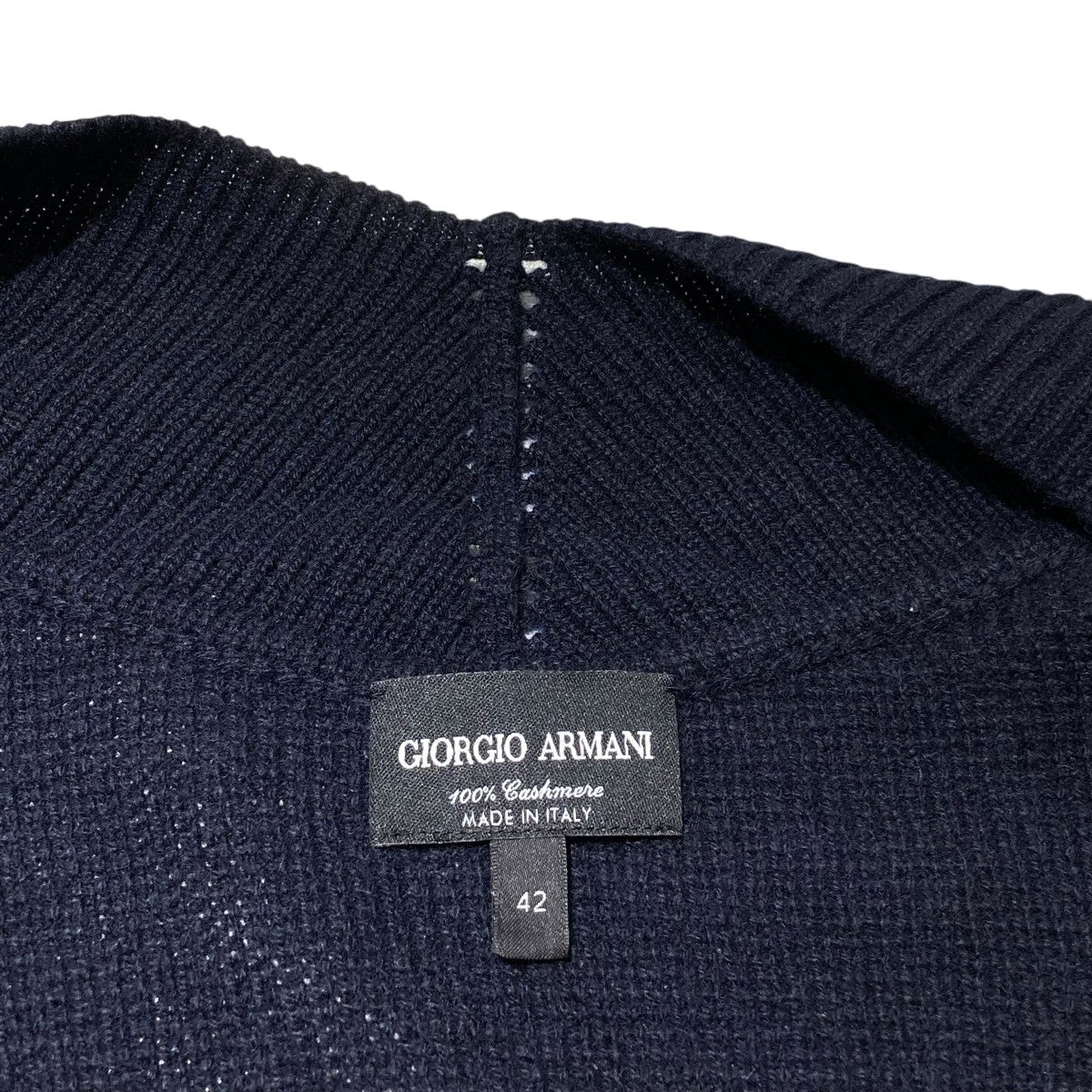 GIORGIO ARMANI(ジョルジオ・アルマーニ) ロングニットカーディガン