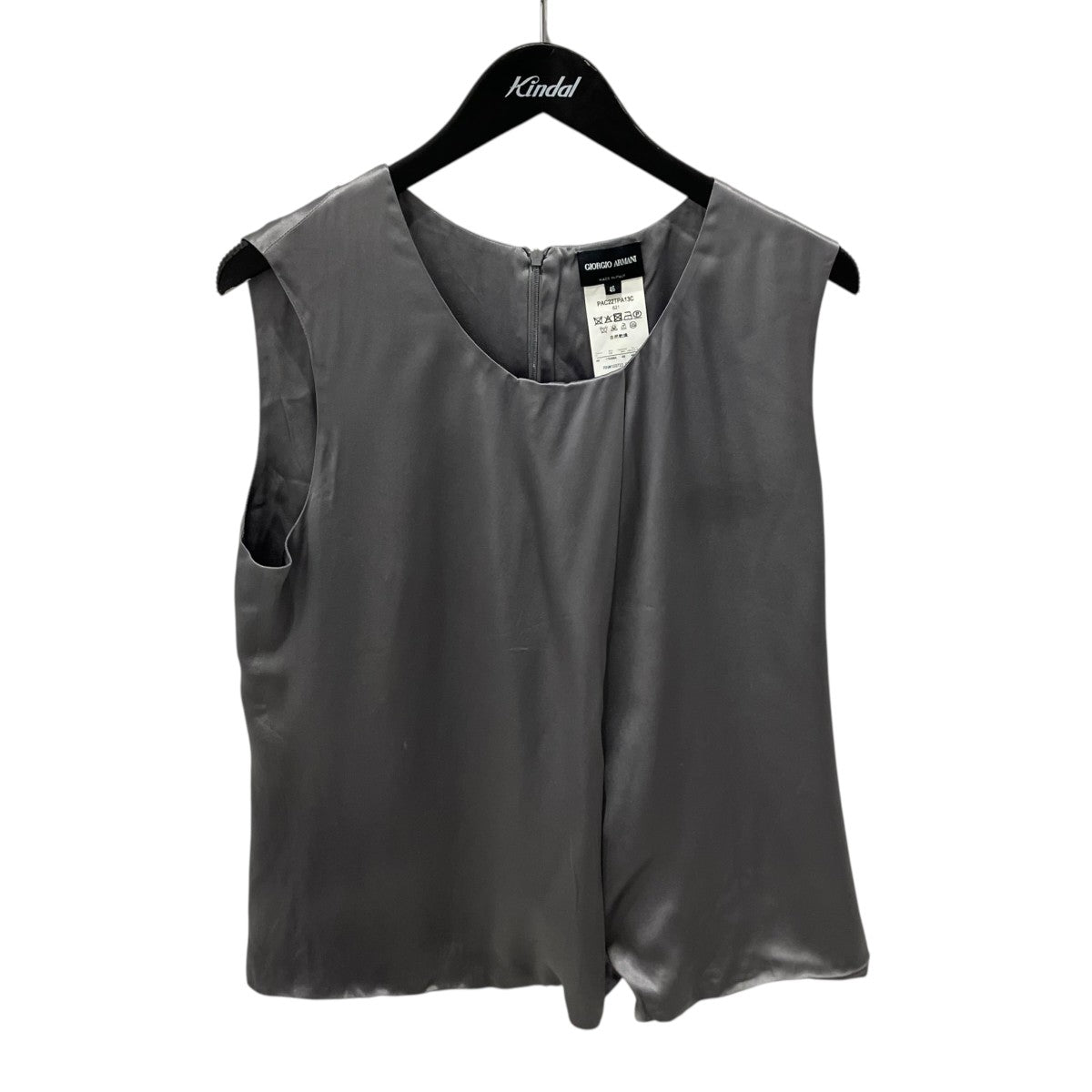 GIORGIO ARMANI ノースリーブブラウス 古着・中古-1枚目のアイテム画像